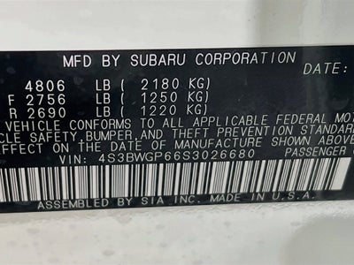 2025 Subaru Legacy Touring XT
