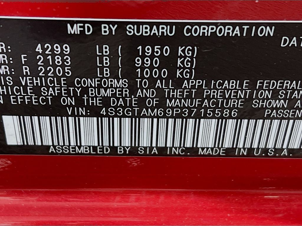 2023 Subaru Impreza Sport