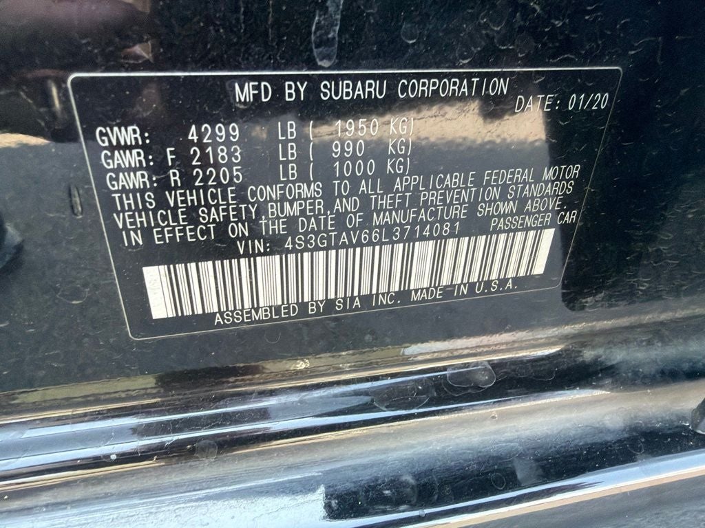 2020 Subaru Impreza Premium