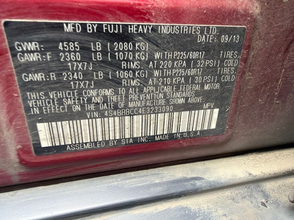 2014 Subaru Outback 2.5i Premium