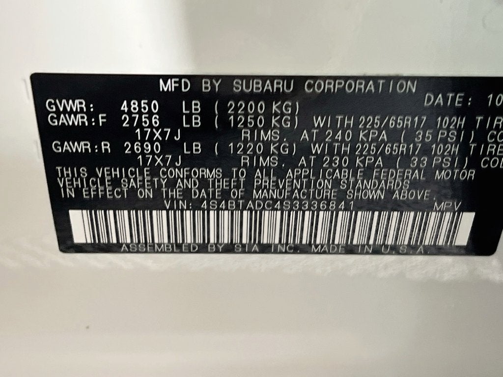 2025 Subaru Outback Premium