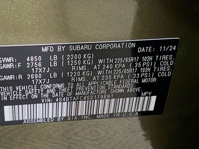 2025 Subaru Outback Premium