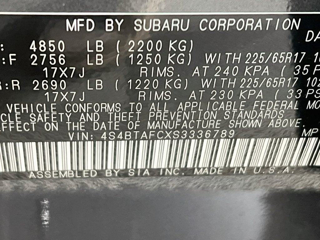 2025 Subaru Outback Premium
