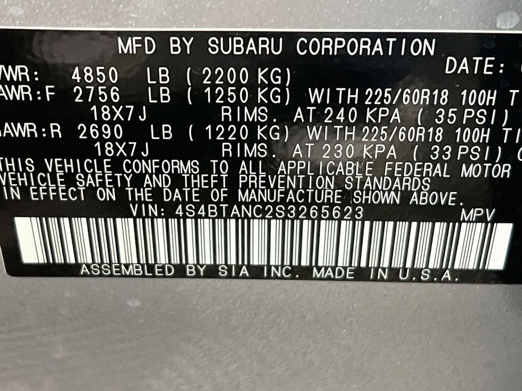 2025 Subaru Outback Limited
