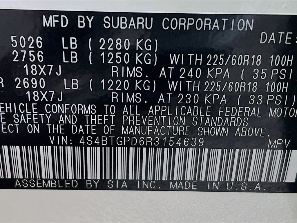 2024 Subaru Outback Touring XT