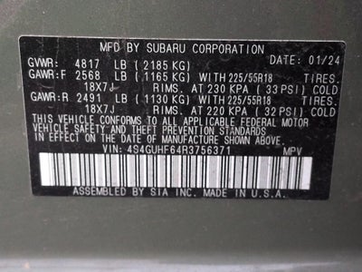 2024 Subaru Crosstrek Sport