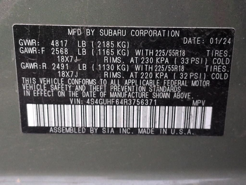 2024 Subaru Crosstrek Sport