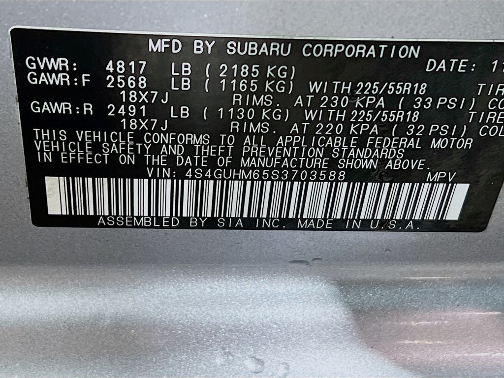 2025 Subaru Crosstrek Limited