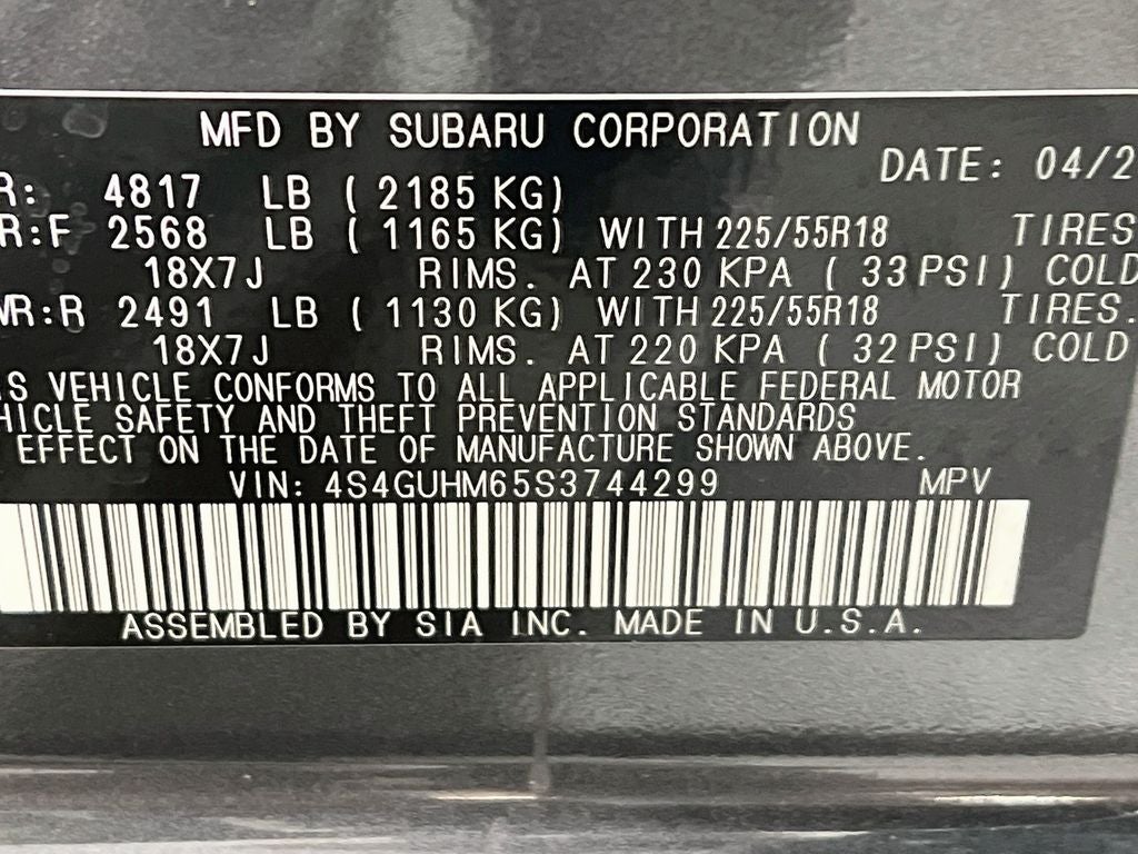 2025 Subaru Crosstrek Limited