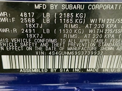 2025 Subaru Crosstrek Limited