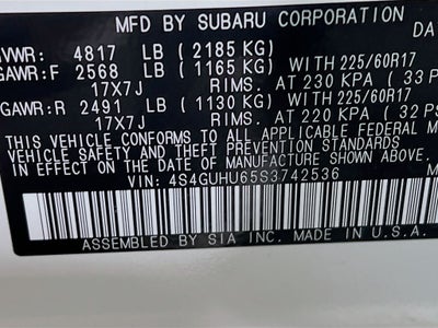 2025 Subaru Crosstrek Wilderness