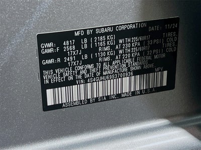 2025 Subaru Crosstrek Wilderness