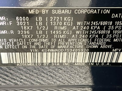 2025 Subaru Ascent Premium