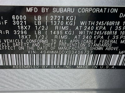 2025 Subaru Ascent Premium