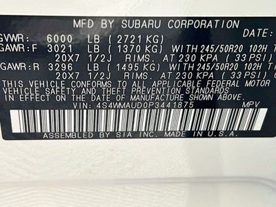 2023 Subaru Ascent Limited
