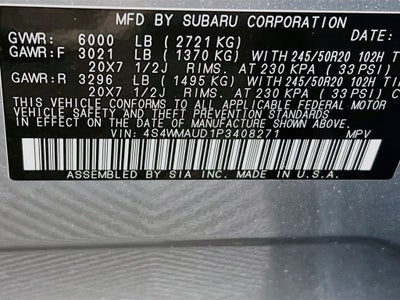 2023 Subaru Ascent Limited