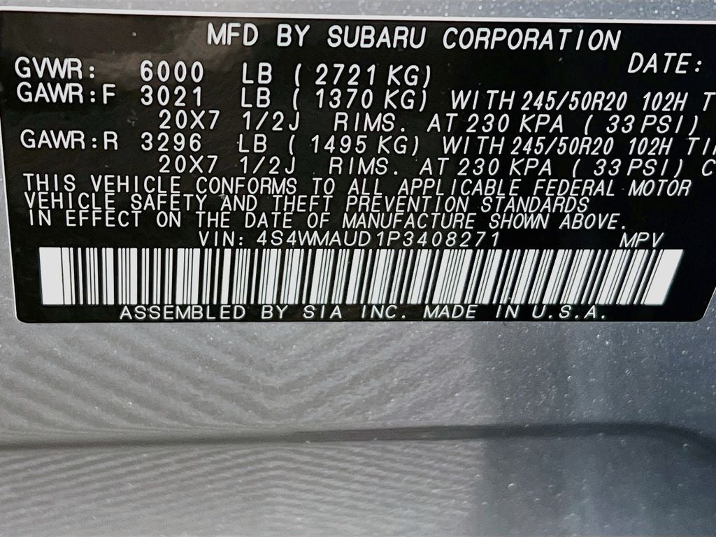 2023 Subaru Ascent Limited