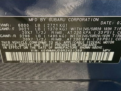 2024 Subaru Ascent Limited