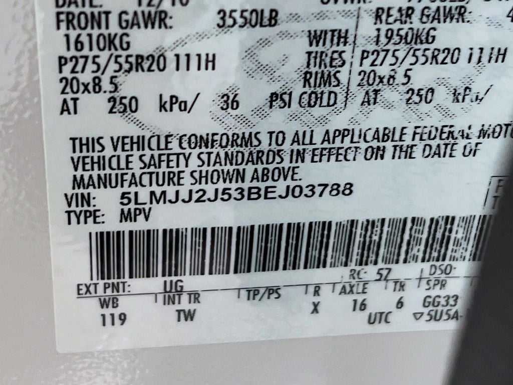 2011 Lincoln Navigator Base