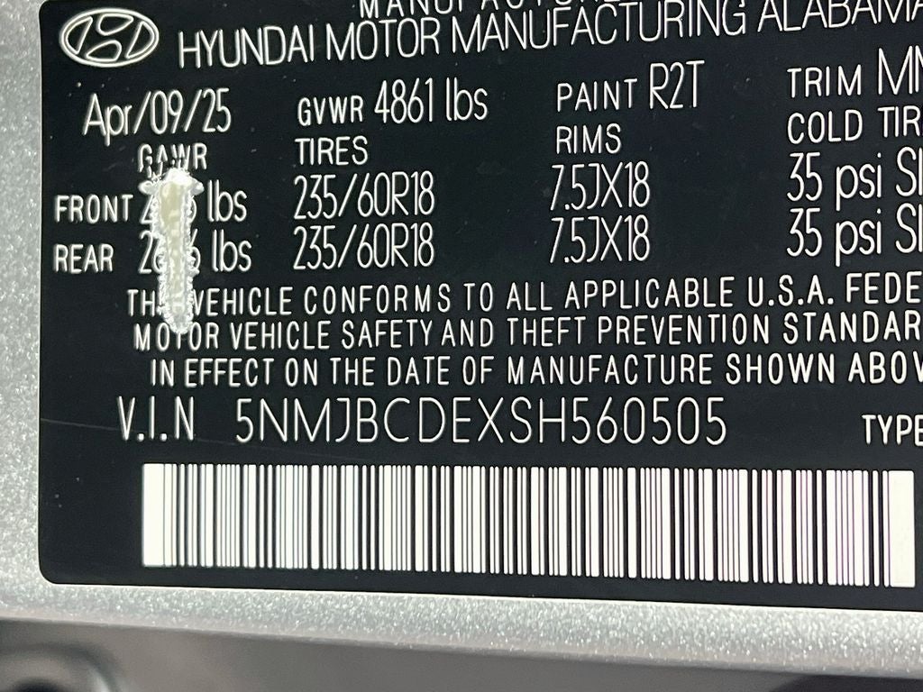 2025 Hyundai Tucson SEL