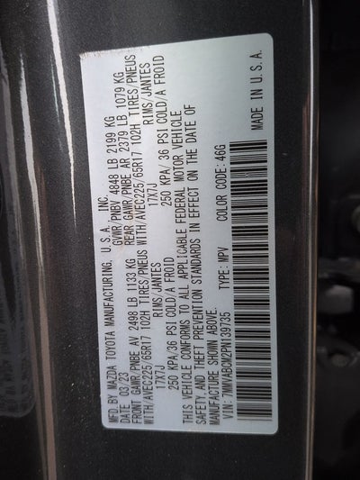 2023 Mazda Mazda CX-50 2.5 S Preferred Plus Package