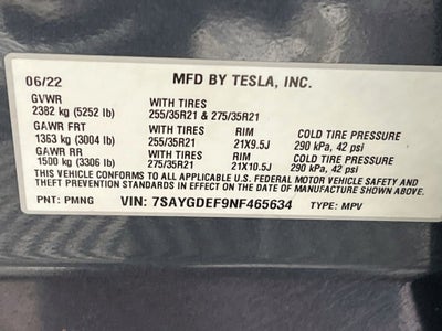 2022 Tesla Model Y Performance