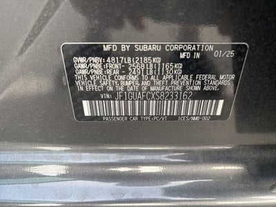 2025 Subaru Impreza Sport