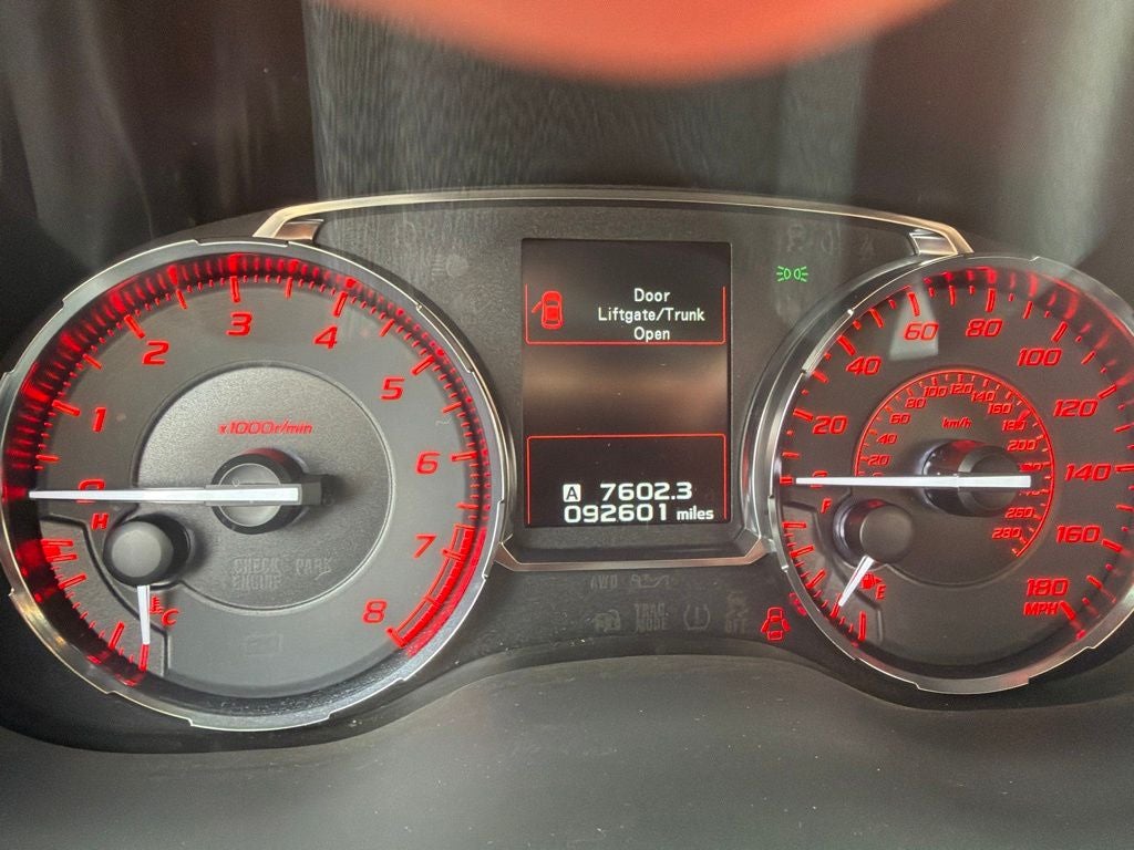 2016 Subaru WRX Limited