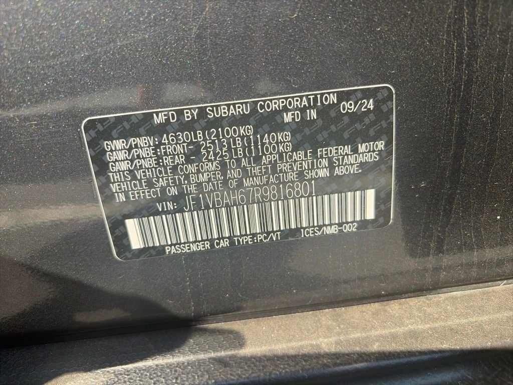 2024 Subaru WRX Premium