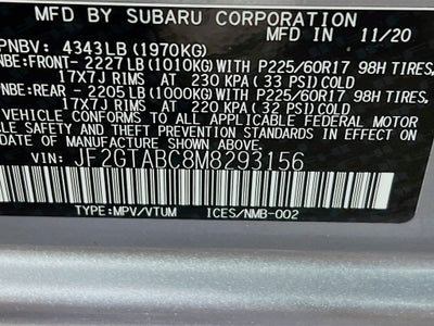 2021 Subaru Crosstrek Base
