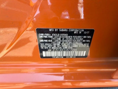 2018 Subaru Crosstrek 2.0i Premium