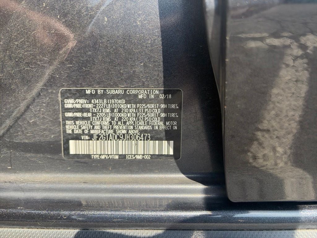 2018 Subaru Crosstrek 2.0i Premium