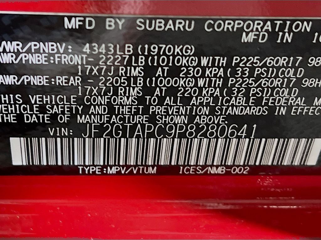 2023 Subaru Crosstrek Premium