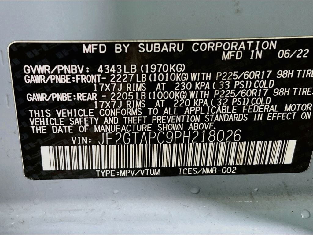 2023 Subaru Crosstrek Premium