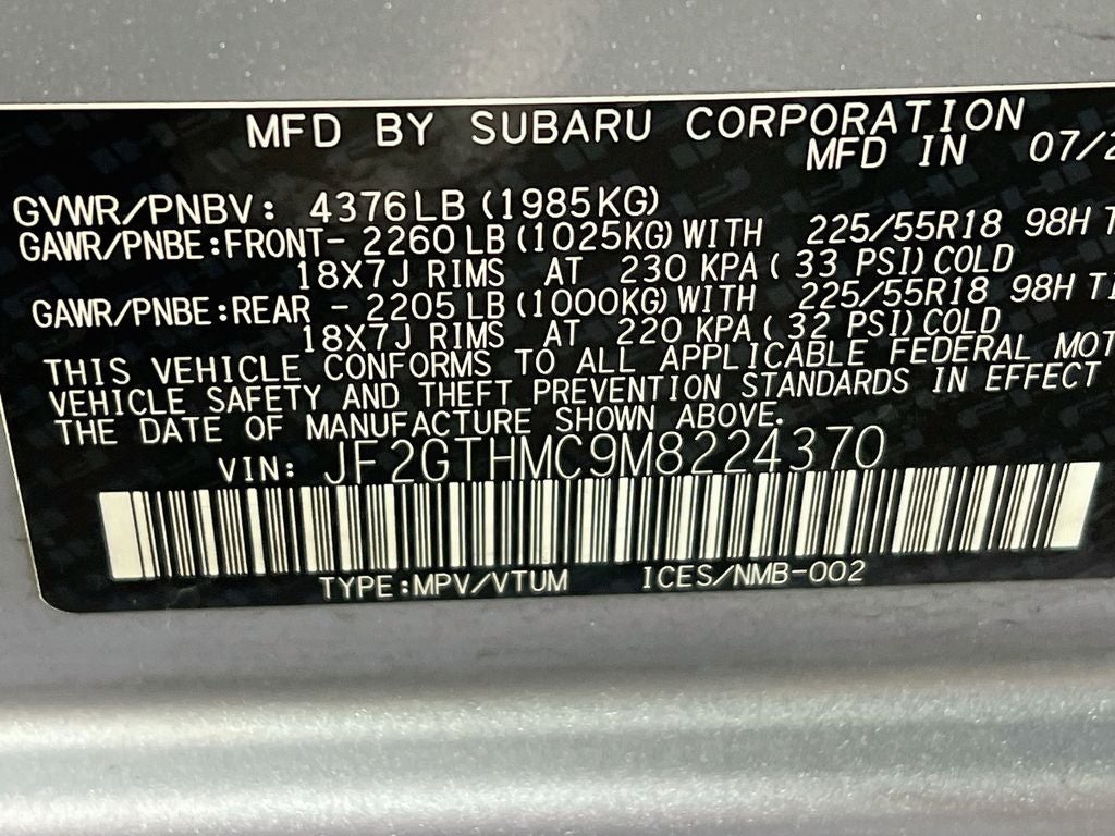 2021 Subaru Crosstrek Limited