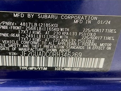 2024 Subaru Crosstrek Premium