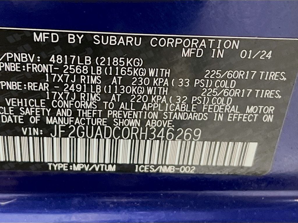 2024 Subaru Crosstrek Premium