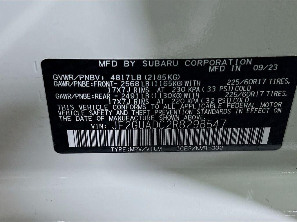 2024 Subaru Crosstrek Premium