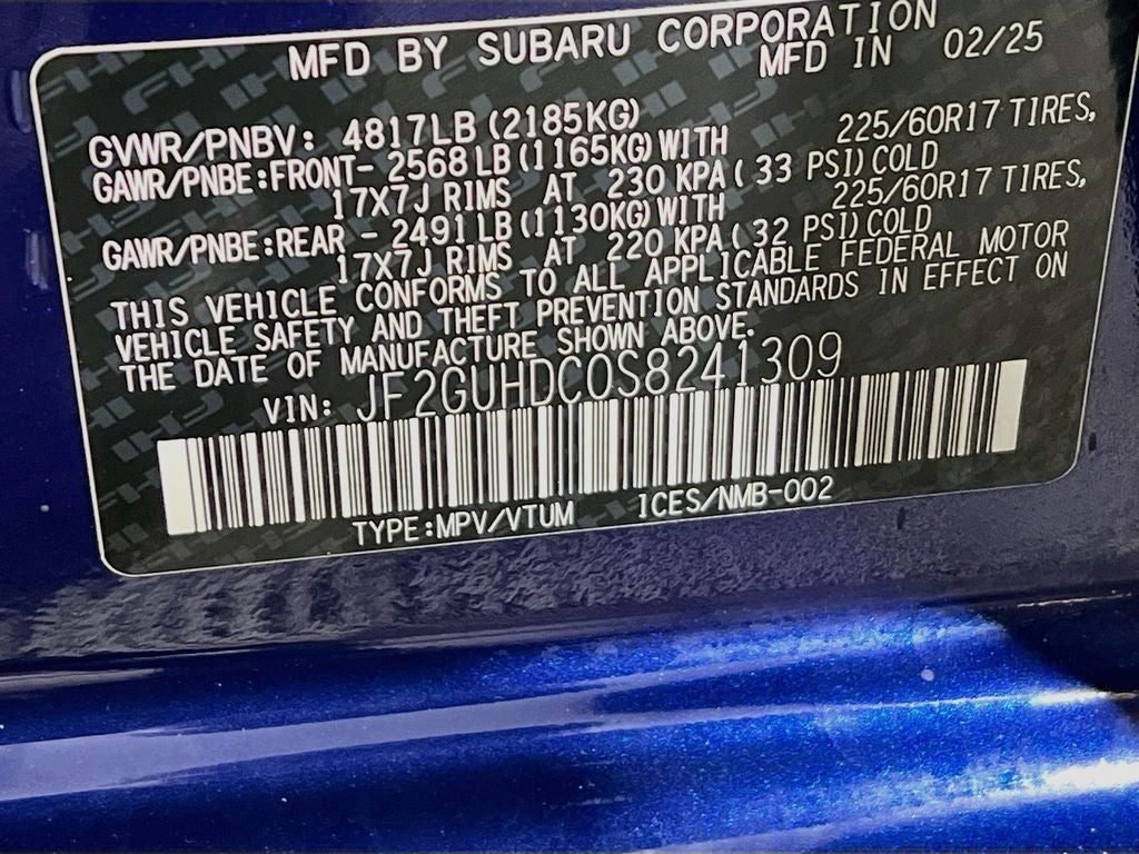 2025 Subaru Crosstrek Premium