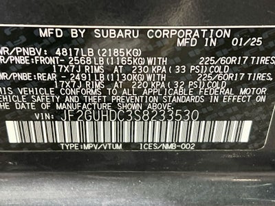 2025 Subaru Crosstrek Premium