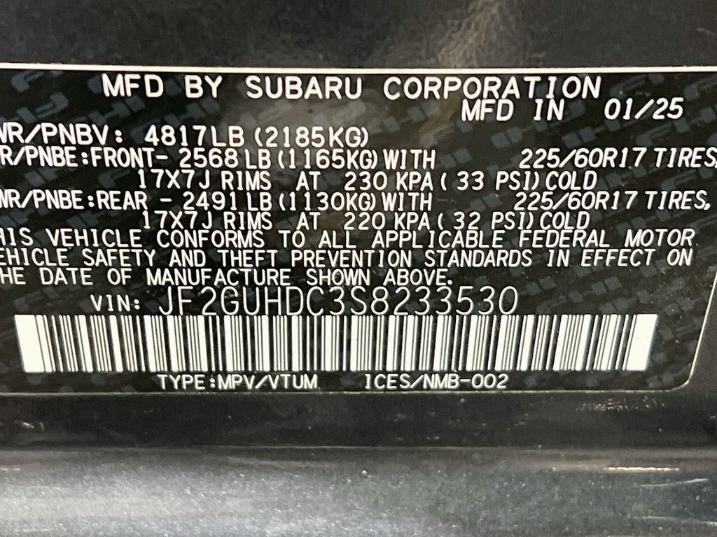 2025 Subaru Crosstrek Premium