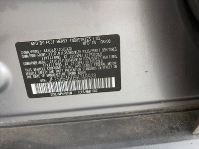 2009 Subaru Forester 2.5X Limited
