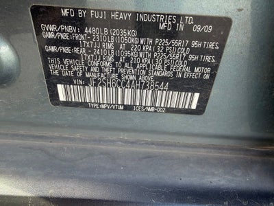 2010 Subaru Forester 2.5X Premium