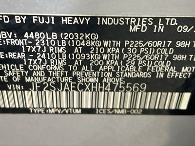 2017 Subaru Forester 2.5i Premium