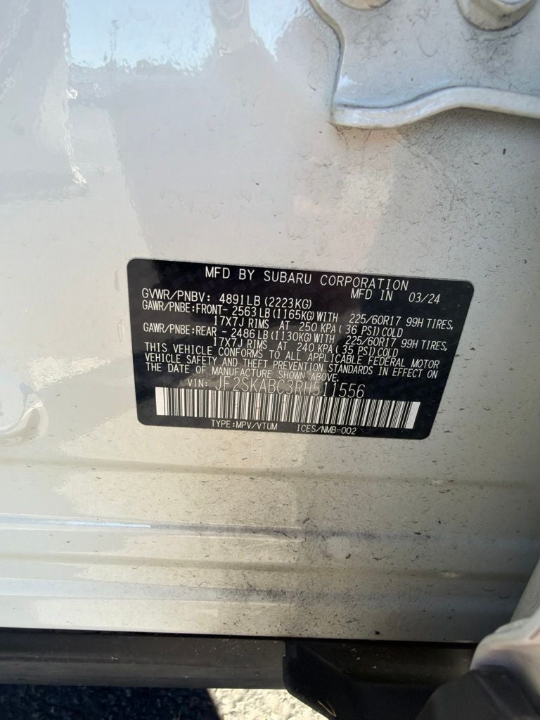 2024 Subaru Forester Base
