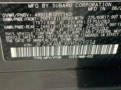 2023 Subaru Forester Wilderness
