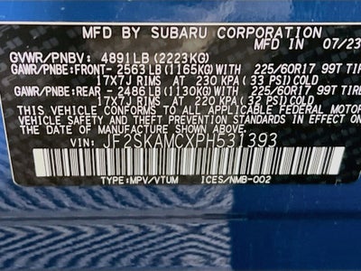 2023 Subaru Forester Wilderness
