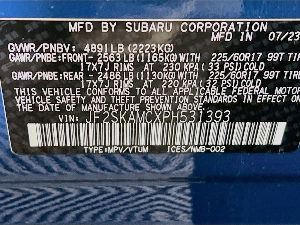 2023 Subaru Forester Wilderness