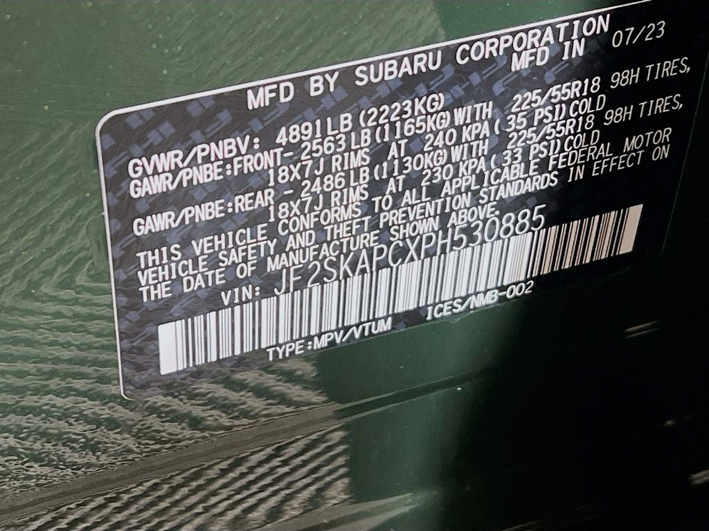 2023 Subaru Forester Limited