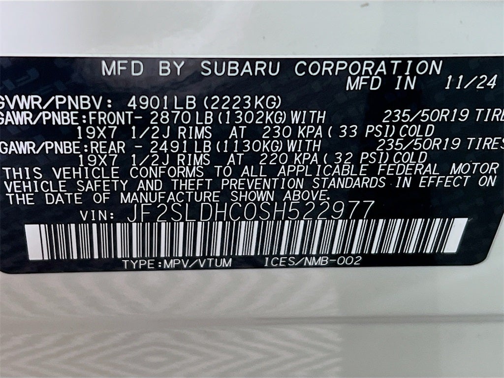 2025 Subaru Forester Sport